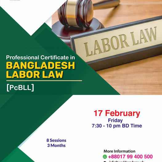 Labor Law Training in Bangladesh