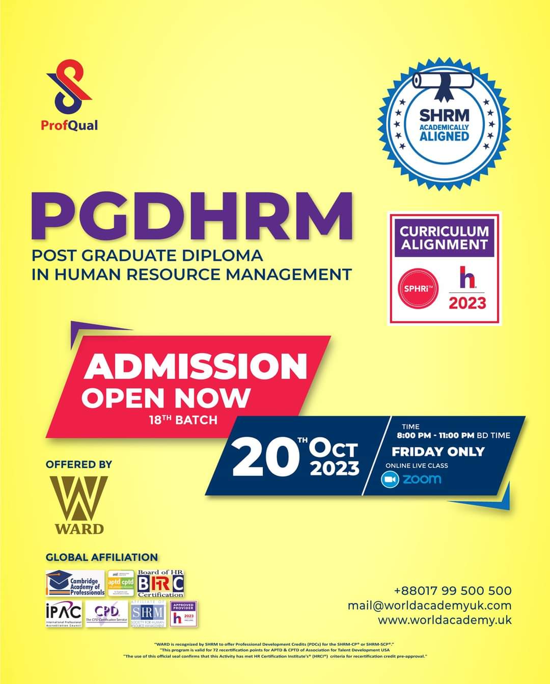 PGD Course in Bangladesh | PGD in HRM (Human Resource Management)