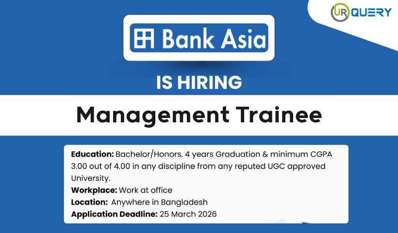 Bank Asia Management Trainee Circular