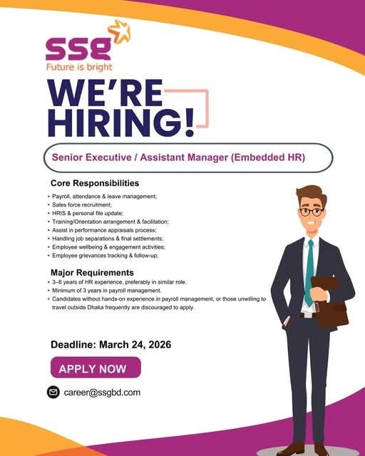 Human Resources Jobs in Bangladesh